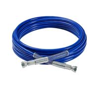 BRGD 20m Tuyau de Pulvérisation de Peinture sans Air, 1/4" Tube en Fibre Flexible avec Raccord de Rallonge pour Peinture Industrielle, Construction