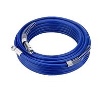 BRGD 30m Tuyau de Pulvérisation de Peinture sans Air, 1/4" Tube en Fibre Flexible avec Raccord de Rallonge pour Peinture Industrielle, Construction