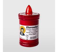 Briancasa Bougie électronique USA et Jet Eternalux 40 Jours, Rouge, GG