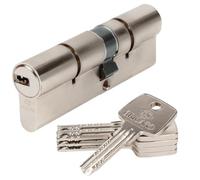 Bricard 15791 Cylindre Astral 2,9 en Laiton Nickelé 10 pistons/2 entrées 45 + 55
