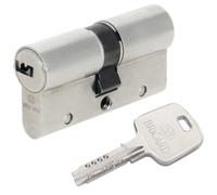 Bricard 18001 Cylindre de serrure double entrée Serial Xp 30+30 Nickelé