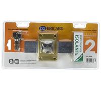 Bricard 1967 Verrou Alpha à bouton Cylindre 45 mm ø 22 mm Doré