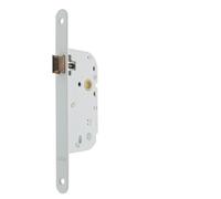 Bricard 2552 Serrure à encastrer axe 50 mm pour Porte de salon, cuisine, coloris Blanc