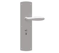 Bricard 66170 Demi-Ensemble pour Porte extérieure à béquille pour Série 74 Version Standard, Coloris Argent