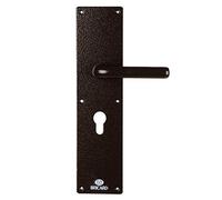 Bricard 66180 Demi-Ensemble pour Porte extérieure à béquille pour Série 74 Version Standard, Coloris Bronze
