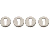 Bricard 668021 Paire de rosaces INOX Tempo Design pour Porte d’entrée, Cylindre européen (Lot de 2)