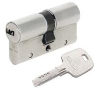 Bricard 18002 Cylindre de serrure double entrée Serial Xp 30+40 Nickelé