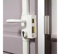 Bricard Serrure 3 points verticale - Marron