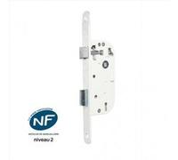 Bricard - 2688 - Serrure pour porte de chambre- d'intérieur- norme NF- sens droit- Blanc