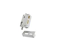 Bricard Serrure multipoints 3 points - Blanc et marron