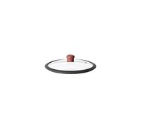 Brick red COUVERCLE EN VERRE Ø24cm "COOK&COLOR"