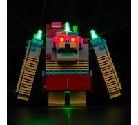 BrickBling Kit d'Éclairage LED pour Lego Minecraft The Devourer Showdown 21257 (Non Lego) - Jouet Créatif