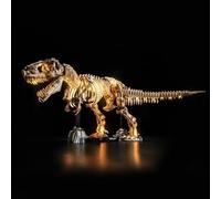 BrickBling Lumière LED uniquement, compatible avec Lego Dinosaur Fossils : Tyrannosaurus rex, kit d'éclairage créatif compatible avec Lego 76968 - Modèle non fourni (version classique)