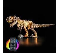 BrickBling Lumière LED uniquement, compatible avec Lego Dinosaur Fossils : Tyrannosaurus rex, kit d'éclairage créatif compatible avec Lego 76968 - Non livré avec modèle (version RC)