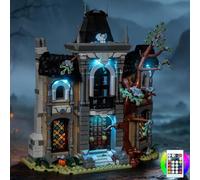 Brickshining Éclairage LED compatible avec LEGO 11383 Mayor Manor Midnight Valley Collection - seulement les lumières ne sont pas incluses dans le modèle, version colorée