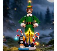 Brickshining Éclairage LED compatible avec LEGO Buddy the Elf 40865 - JUST Lights, kit d'éclairage compatible avec LEGO 40865, modèle non inclus