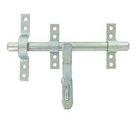 Mermier Verrou vervelle M-442163 renforcé zingué avec pattes et porte-cadenas ø16