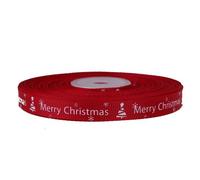 Bricolage De 10 Mm 25 Yards/Lot De Cadeaux Artisanaux Décor De Fête De Noël Emballage Cadeau Fait À La Main Ruban De Noël Pour Ruban Décoratif Imprimé
