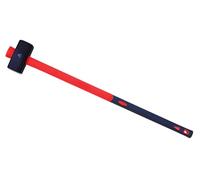 Bricoloco Grand maçon de maçon pour briser et démolir la pierre et le béton pour chantier. Manche anti-vibration en fibre de verre très durable et résistant aux intempéries. (Masse 2 kg-manche 50 cm)