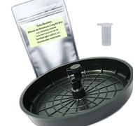 Bricoloco Kit anti-nuisibles tomates avec piège et diffuseur de phéromone sexuelle pour capture massive de mites de tomates (Tuta Absoluta) efficace 60-90 jours pour 500 m² (1)