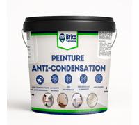 Peinture anti-condensation et anti-moisissure - BRICOSALVAJE - Blanc - Mat - 4L