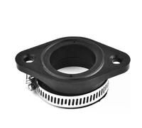 Bride de carburateur 32 mm 34 mm, adaptateur d'admission, soufflet de collecteur pour carburateurs Mikuni 30-34 pour PWK, pièce de moto en caoutchouc noir~0401