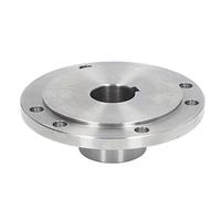 Bride de connexion de mandrin ,125 mm Facile à installer Bride de tour Finition brillante Taille standard avec boîte de rangement pour K11 125 K12 125 K72 125(20mm/0 . 79in)