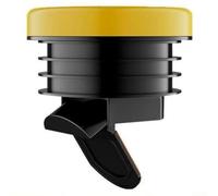 Bride de toilette anti-refoulement compatible avec 100 tuyaux de vidange en PVC de 110 mm, bague d'étanchéité à commande par gravité pour contrôle des fuites (noir)