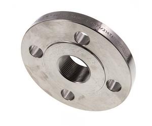 Bride Filetéee DN65-PN40 Rp 2-1/2'' Acier Inoxydable 1.4571 DIN 2567 Et EN 1092-1 (Type 13)