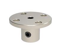Bride sanitaire Mandrin de tour haute précision, accouplement à bride rigide, coupleur d'arbre guidage moteur 3 mm, 5, 7, 12, 1 pièce(12mm)