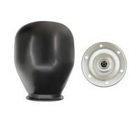 Bride vase d'expansion vessie en caoutchouc pour cuve sous pression vase d'expansion chaudière pompe à eau set bride surpresseur membrane cuve pression kit (19-24L OD120xH250 / Flange OD157mmx25mm)