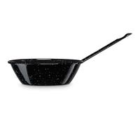 Poêle Friteuse Induction 22 cm Acier Émaillé, Poêle Profonde 1,7L Feu, Gaz, Four Briebe Levante Noir 6 G