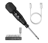 Brifit Tournevis Electrique/Manuel de Bricolage avec 8 Types d'Embouts Différents