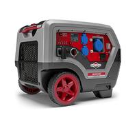 Briggs & Stratton Groupe électrogène à onduleur portable à essence Q6500 Série Quiet Power Technology, alimentation propre 6500 watts/5000 watts, ultra silencieux et léger, Noir