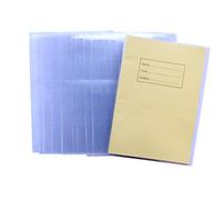 Bright Ideas Protège-livres en PVC transparent - Format A4-250 microns - PK10 - Couvertures de livres en plastique robuste et épais - Faciles à nettoyer et faciles à nettoyer - Fabriquées pour