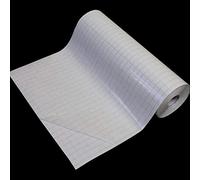 Bright Ideas Rouleau de film de protection transparent à base d'eau avec grille de découpe - 250 mm x 25 m - BI9015