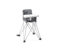 BRIGHT STARS Pop N Dine- Chaise haute pour repas bébé, pliable, nomade, de voyage, Léger, facile a nettoyer, Sac de transport