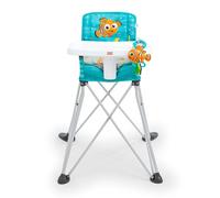 Bright Starts, Chaise Haute Portable Disney Nemo Pop 'N Dine - Jouet Nemo à Ventouse, Pliage Compact, Utilisation Intérieure/Extérieure, Gain de Place, 6 Mois à 20 kg