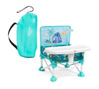 Bright Starts Disney Stitch rehausseur chaise enfant Pop 'N Sit, chaise de siège portable avec tablette repas, usage intérieur/extérieur, 6 mois à 3 ans
