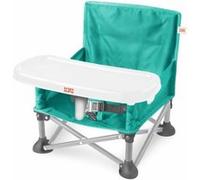 BRIGHT STARTS Pop 'N Sit rehausseur table pliable 3 usages Rose Rose G