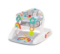Bright Starts Siège transat Learn to sit 2 positions avec jouets, Unisexe, enfants de 4 à 12 mois, Playful Paradise