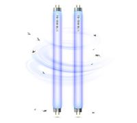 BrightArk 15W Ampoule de rechange pour Lampe Tue Mouche, FSL T8 F15W BL Tube UV de 17in pour Lampe Anti Moustique (2 pièces)