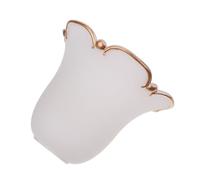 BRIGHTFUFU 1pièce Abat-jour Verre pour Lampe de Table Murale et Lampadaire Accessoire de Remplacement et Facile à Installer Diffuseur de Lumière Chaude Polyvalent