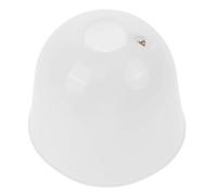 BRIGHTFUFU Cache Inférieur en Plastique de Ventilateur de Plafond Blanc Installation Facile et Nettoyage Pratique pour Ventilateur Moderne et Élégant