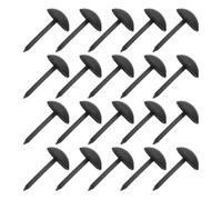 BRIGHTFUFU Clous De Revêtement À Tête Ronde Fer Noir 100pcs Pour Canapés Et Meubles Usage Maison Style Antique Polyvalent