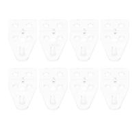 BRIGHTFUFU Crochet d'inclinaison pour Store vénitien 8PCS, Crochet de Baguette en Plastique, Accessoire pour Relier Lames et Baguette, Commande d'ouverture et Fermeture pour Stores