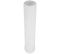 BRIGHTFUFU Fontaine à Boissons Tube Glace en Plastique Blanc, Refroidissement Fonctionnel, Conçu pour Bars à Domicile et Soirées en Plein Air