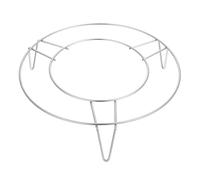 BRIGHTFUFU Grille pour Cuiseur Vapeur en Acier Inoxydable Résistant Froid, Support de Cuisson Facile à Nettoyer, pour Refroidir Gâteaux et Biscuits Cuisine