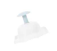 BRIGHTFUFU Protecteur de Coupe Alimentaire Réduit de Préparation Cuisine Bleu en Acier Inoxydable et Plastique, Outil Multi-usage pour Trancheuse de Légumes