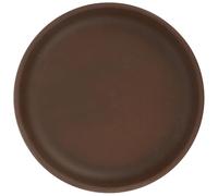 BRIGHTFUFU Soucoupe de Drainage Céramique pour Pot de Fleurs Rond Élément de Base pour Plant Intérieur et Extérieur Compatible avec Pots Céramiques Facile à Nettoyer